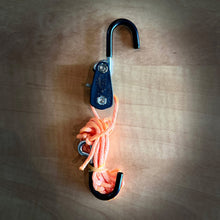 Load image into Gallery viewer, Quickie Tie Downs 1/8&quot; Rope Tie-Down with Open Hook